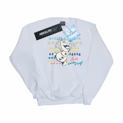 Disney - Sweat FROZEN WARM HUGS - Fille (Blanc)