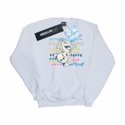 Disney - Sweat FROZEN WARM HUGS - Fille (Blanc)