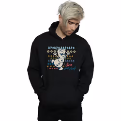 Disney - Sweat à capuche FROZEN WARM HUGS - Homme (Noir)