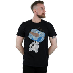 Disney - T-shirt FROZEN - Homme (Noir)
