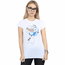 Disney - T-shirt FROZEN - Femme (Blanc)