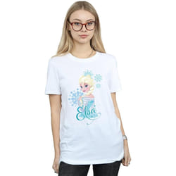 Disney - T-shirt FROZEN - Femme (Blanc)