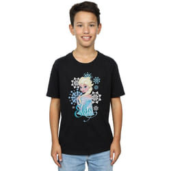 Disney - T-shirt FROZEN - Garçon (Noir)