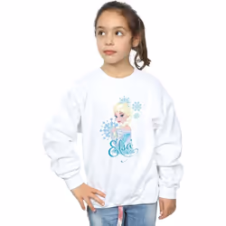 Disney - Sweat FROZEN - Fille (Blanc)