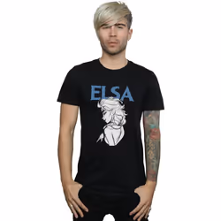Disney - T-shirt FROZEN - Homme (Noir)