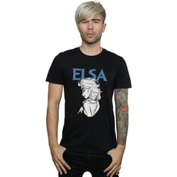 Disney - T-shirt FROZEN - Homme (Noir)