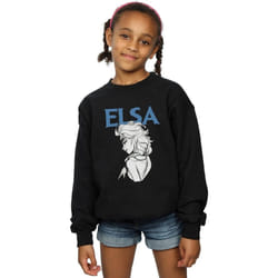 Disney - Sweat FROZEN - Fille (Noir)