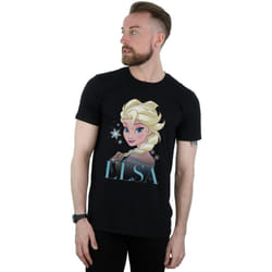 Disney - T-shirt FROZEN - Homme (Noir)