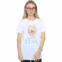 Disney - T-shirt FROZEN - Femme (Blanc)