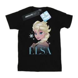 Disney - T-shirt FROZEN - Fille (Noir)