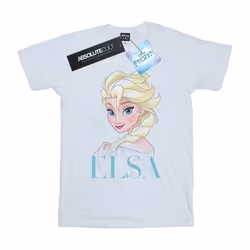 Disney - T-shirt FROZEN - Fille (Blanc)
