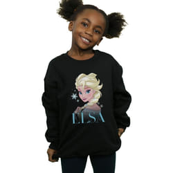 Disney - Sweat FROZEN - Fille (Noir)