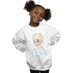 Disney - Sweat FROZEN - Fille (Blanc)