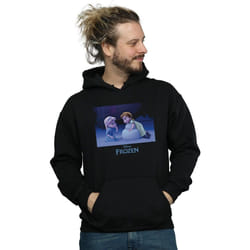 Disney - Sweat à capuche FROZEN BUILD A SNOWMAN - Homme (Noir)