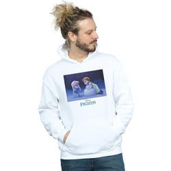 Disney - Sweat à capuche FROZEN BUILD A SNOWMAN - Homme (Blanc)