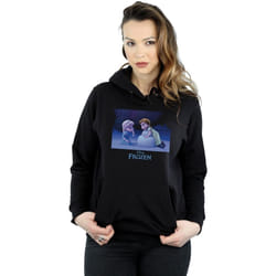 Disney - Sweat à capuche FROZEN BUILD A SNOWMAN - Femme (Noir)