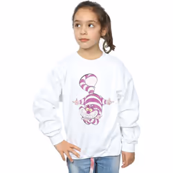 Disney - Sweat ALICE IN WONDERLAND - Fille (Blanc)
