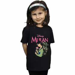Disney - T-shirt - Fille (Noir)