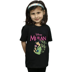 Disney - T-shirt - Fille (Noir)