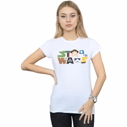 Star Wars - T-shirt - Femme (Blanc)