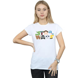Star Wars - T-shirt - Femme (Blanc)
