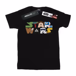 Star Wars - T-shirt - Femme (Noir)