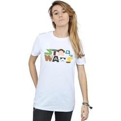 Star Wars - T-shirt - Femme (Blanc)