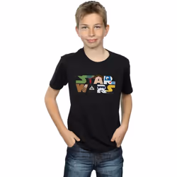 Star Wars - T-shirt - Garçon (Noir)
