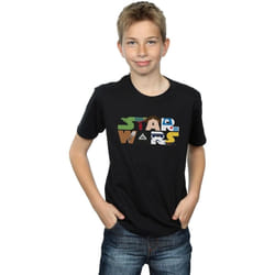 Star Wars - T-shirt - Garçon (Noir)