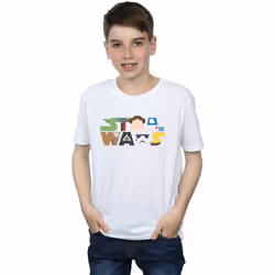 Star Wars - T-shirt - Garçon (Blanc)