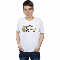 Star Wars - T-shirt - Garçon (Blanc)