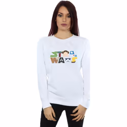 Star Wars - Sweat - Femme (Blanc)