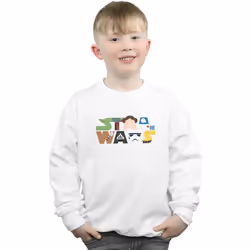 Star Wars - Sweat - Garçon (Blanc)