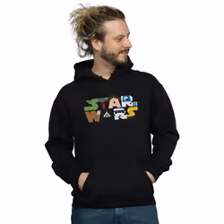Star Wars - Sweat à capuche - Homme (Noir)