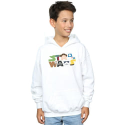 Star Wars - Sweat à capuche - Garçon (Blanc)