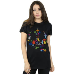 Star Wars - T-shirt - Femme (Noir)