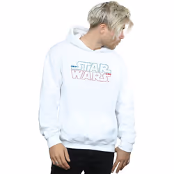 Star Wars - Sweat à capuche - Homme (Blanc)