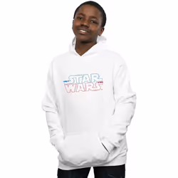 Star Wars - Sweat à capuche - Garçon (Blanc)