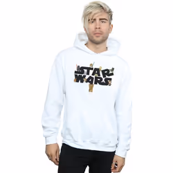 Star Wars - Sweat à capuche KIDDIE - Homme (Blanc)