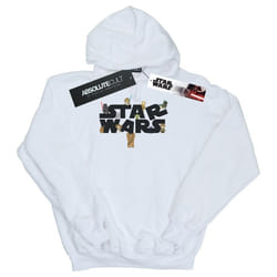 Star Wars - Sweat à capuche KIDDIE - Garçon (Blanc)
