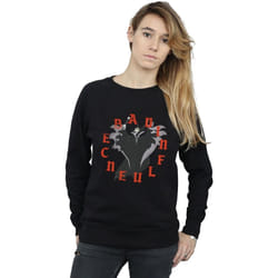 Disney - Sweat BAD INFLUENCE - Femme (Noir)