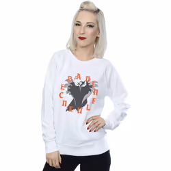 Disney - Sweat BAD INFLUENCE - Femme (Blanc)