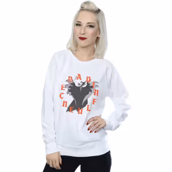 Disney - Sweat BAD INFLUENCE - Femme (Blanc)