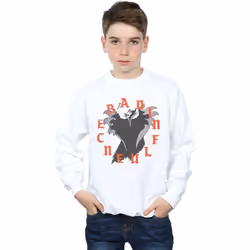 Disney - Sweat BAD INFLUENCE - Garçon (Blanc)