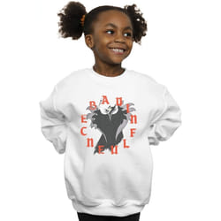 Disney - Sweat BAD INFLUENCE - Fille (Blanc)
