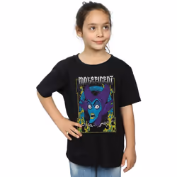 Disney - T-shirt - Fille (Noir)