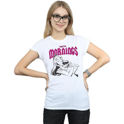 Disney - T-shirt SLEEPING BEAUTY DON'T DO MORNINGS - Femme (Blanc)