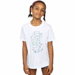 Disney - T-shirt WRITTEN IN THE STARS - Fille (Blanc)