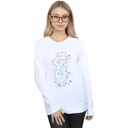 Disney - Sweat WRITTEN IN THE STARS - Femme (Blanc)