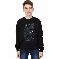Disney - Sweat WRITTEN IN THE STARS - Garçon (Noir)